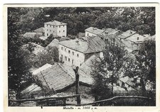 Metello - Sillano ( Lucca )  Viaggiata 1954 Francobollo presente 