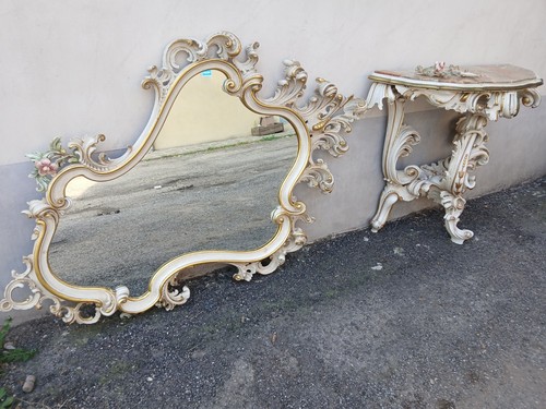 Console specchiera laccate - e,