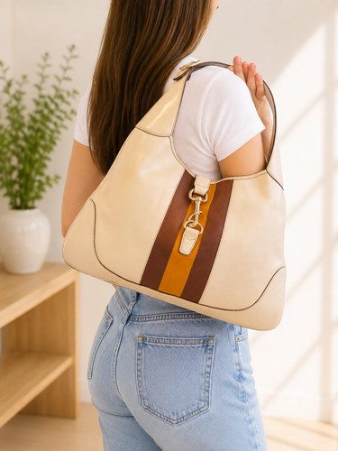 Borsa gucci jackie hobo - gucci, in