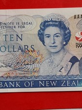 RARO 10 Dollari New Zealand