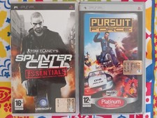PSP LOTTO 2 GIOCHI SPLINTER CELL ESSENTIALS+PURSUIT FORCE