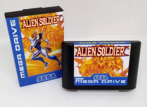 Alien soldier sega mega drive - alien,