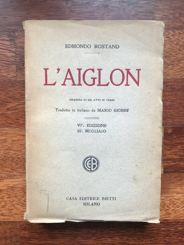 Rostand aiglon esemplare con - rostand, l'aiglon