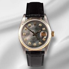 Rolex datejust 36mm oro - 36mm,