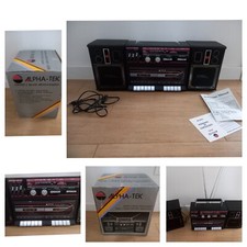 Boombox ALPHA TEK K.S. 688 RR-KS-688 radio mangiacassette (LEGGERE DESCRIZIONE)
