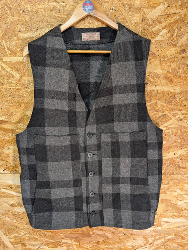 Gilet filson mackinaw check - gilet,