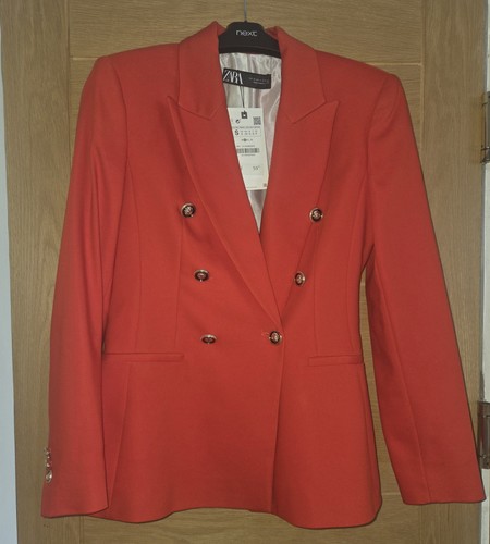 Blazer donna rosso zara - donna, taglia