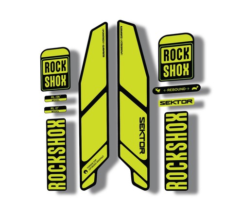 Adesivo rock shox - adesivo,
