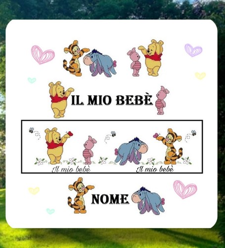 Schema punto croce winnie pooh - punto,