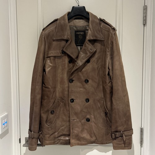 Giacca pelle stile vintage - di,