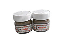 2 Nutella MINI GLASS Jar