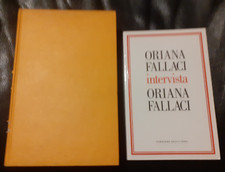 2 LIBRI Oriana Fallaci: SE IL SOLE MUORE - rizzoli, INTERVISTA ORIANA FALLACI
