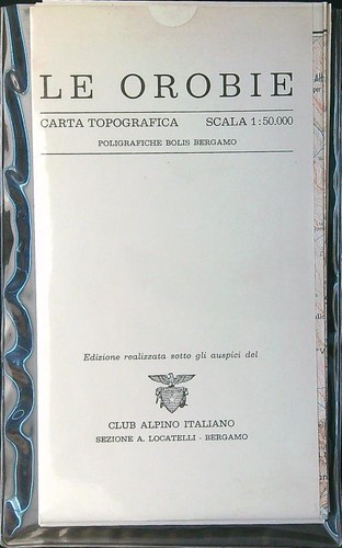 Orobie carta topografica - orobie,