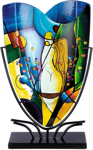 Vaso decorativo vetro su - vaso,