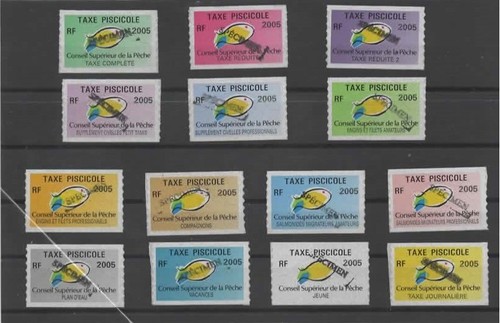 Fiscaux rare lot taxes - lot,