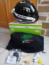 CASQUE X-LITE BY NOLAN X-803 RS HOT LAP ULTRA CARBON  XL BLANC MOTO GP SBK 