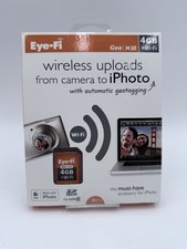 Eye-Fi Geo X2 4GB WiFi scheda SD geotagging automatico nuovo sigillato in fabbrica
