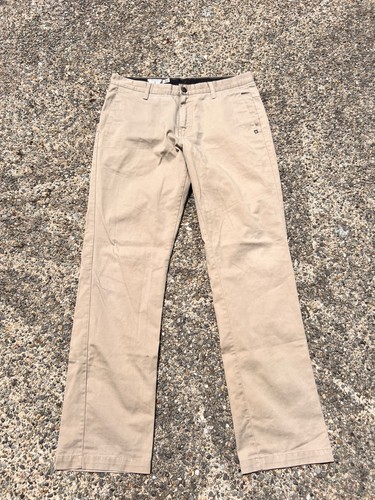 Volcom khaki pantaloni chino - pantaloni,