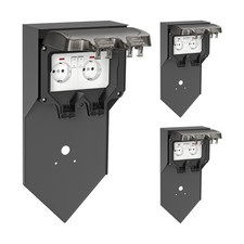 3x presa da giardino a colonna