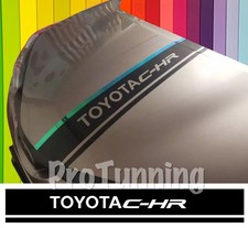 TOYOTA CHR Striscia Adesiva Cofano Personalizzabile Universale Personalizzabile