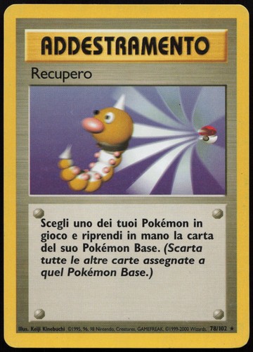Pokemon recupero 102 - 78/102, set