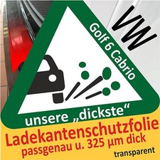 For VW Golf 6 convertible load