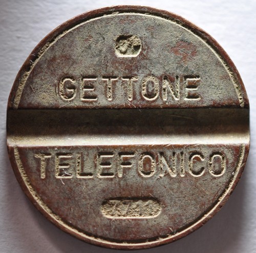 Gettone telefonico ut - telefonico,