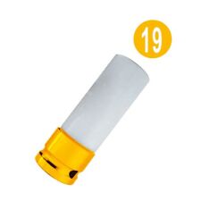 Chiave a bussola per dadi ruote 19 mm quadro 1/2 con protezione in plastica