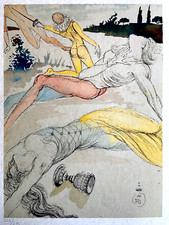 Salvador.Dalì Litografia COA