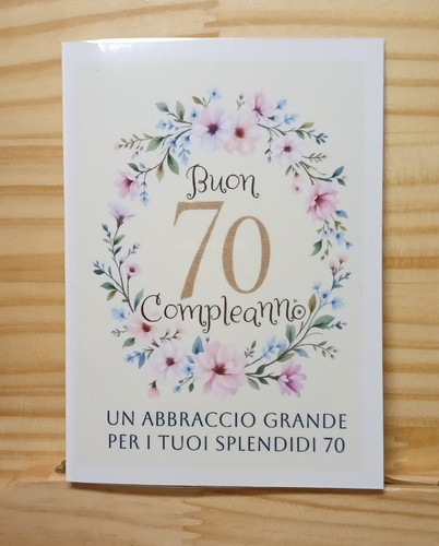 Compleanno donna 70 anni - 🌸,