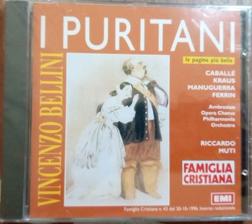 Puritani vincenzo bellini - cd,