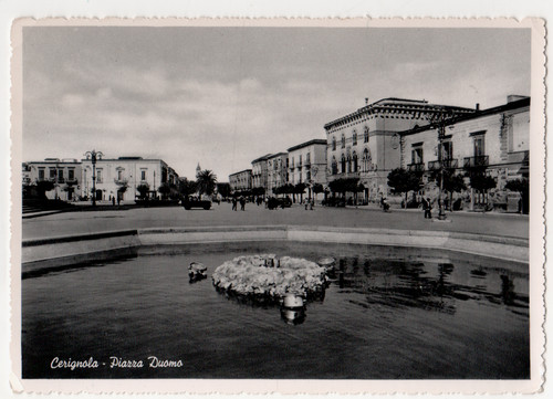 Cartolina foggia cerignola - cartolina,