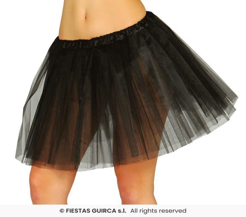 Tutu gonna tulle nero - gonna,
