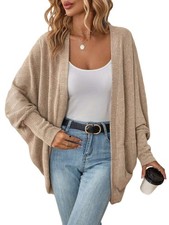 Cardigan donna oversize maglia