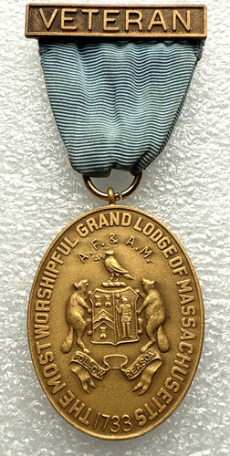 American masonic jewel medal - american,