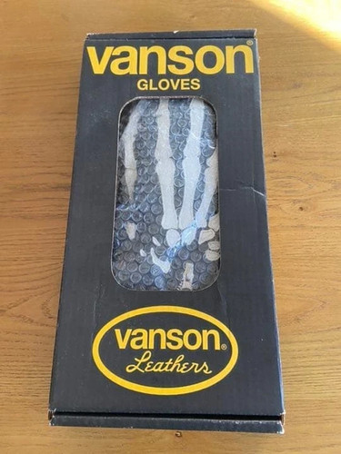 Guanti scheletro vanson - scheletro, taglia