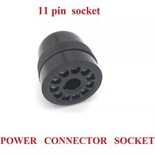 11 pin power connector socket power  plug 11pin ham radio Cb vintage transceiver