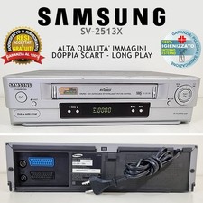 VIDEOREGISTRATORE VHS SAMSUNG