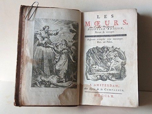 Les moeurs nouvelle - les,