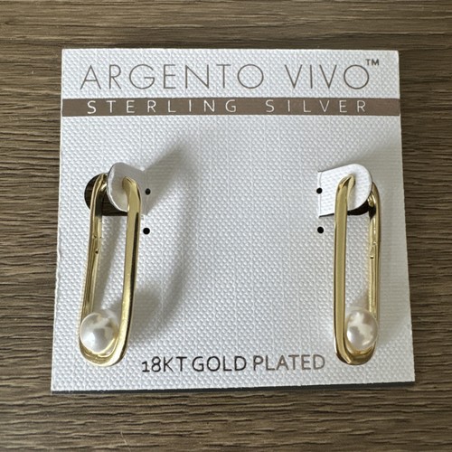 Orecchini argento vivo - argento, huggie