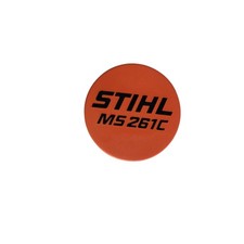 Targhetta originale Stihl per