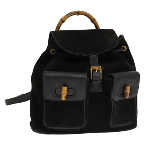 Gucci zaino bambù - zaino, pelle