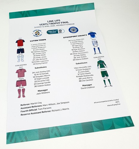 Foglio squadra originale - ,