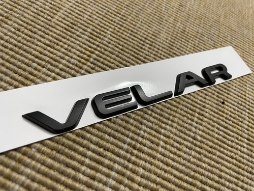 Scritta range rover velar - rover, nero