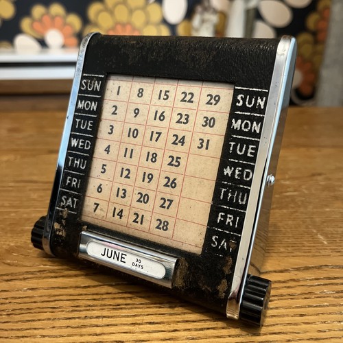 Vintage leather and - and, chrome