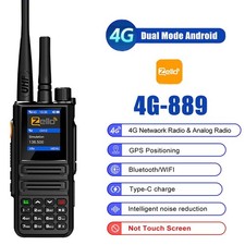 BQ-889 Zello Android 5.1 GPS 4G LTE radio di rete VHF 10W analogico walkie talkie