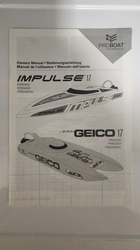 Manuale proboat impulse e - manuale,