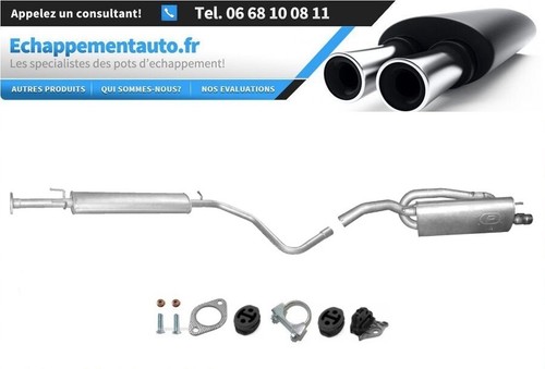 Kit completo scarico - completo, di