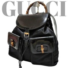 Zaino Gucci Bamboo Turnlock