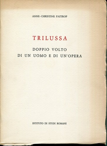 Trilussa doppio volto di un - :,